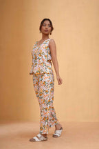 Citrus Bloom Top & Pants set