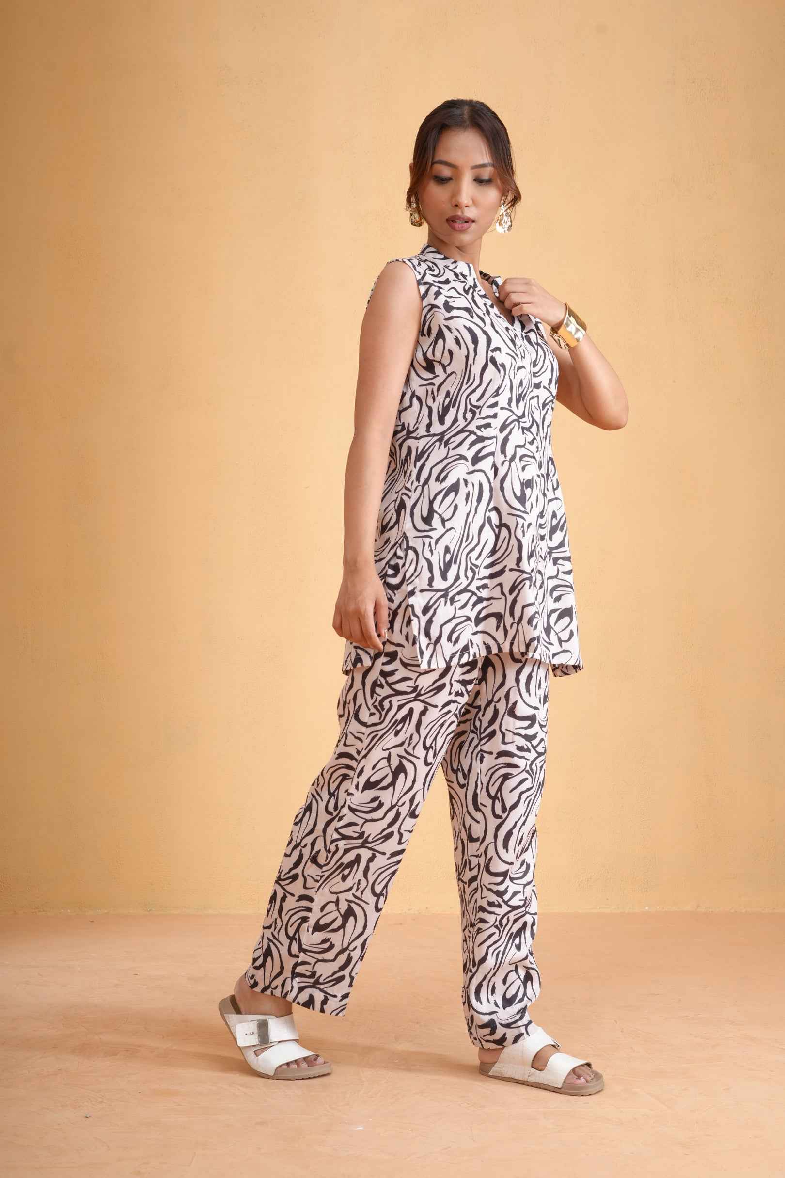Zebra Zen Co-ord Set