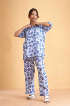 Blue Botanica Co-ord Set