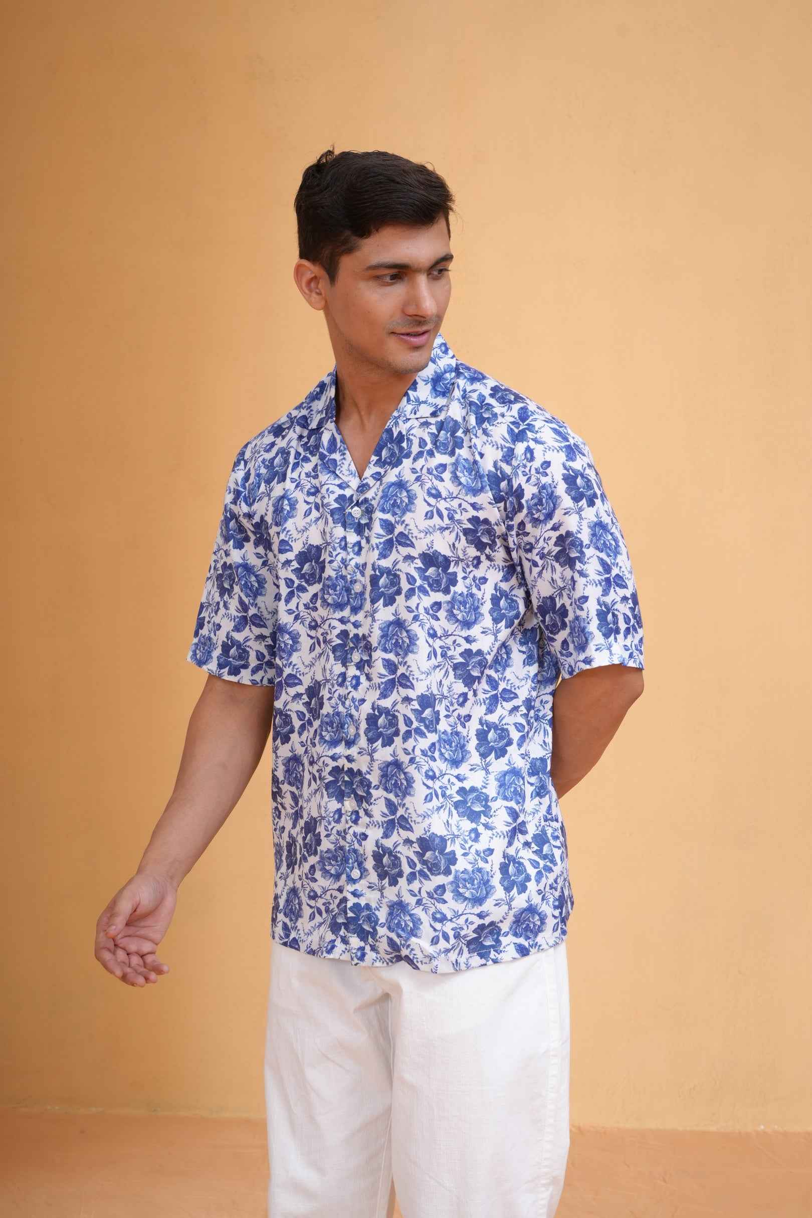Blue Botanica Shirt