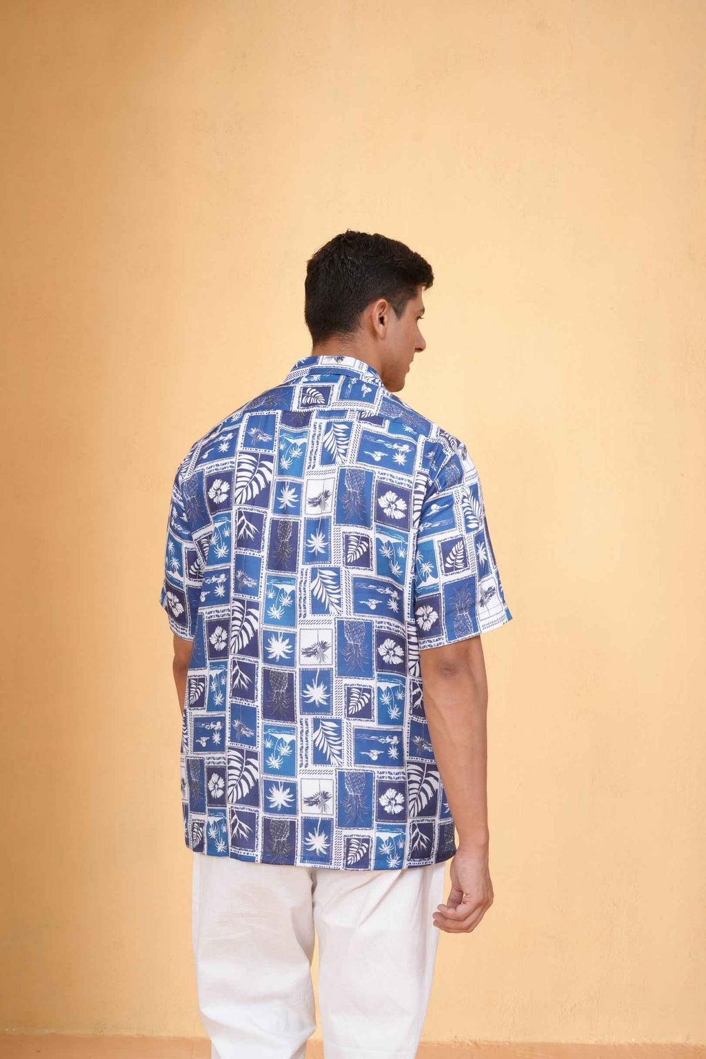 Blue Mosaic Shirt