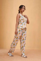 Citrus Bloom Top & Pants set