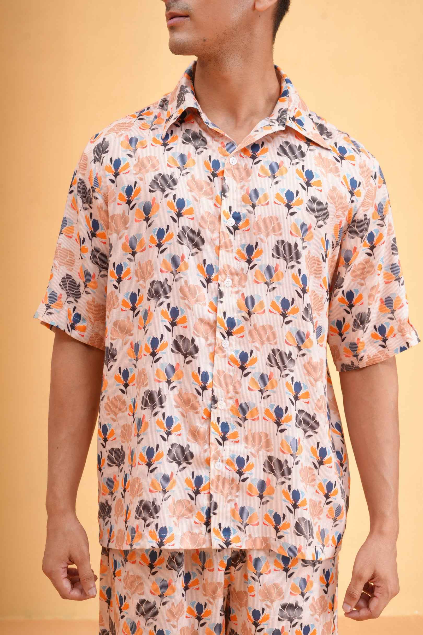 Striped Botanica Co-ord Set