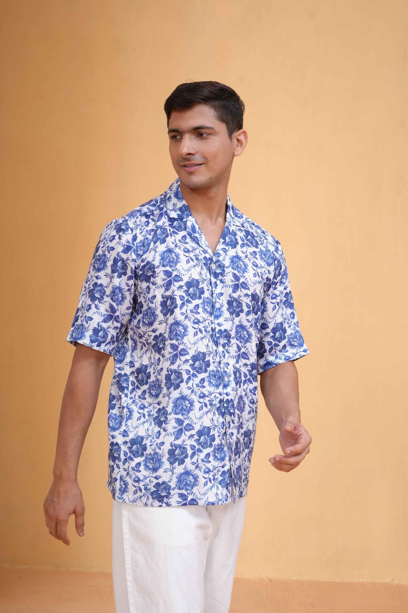Blue Botanica Shirt