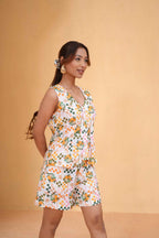 Citrus Bloom Top & Shorts set
