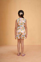 Citrus Bloom Top & Shorts set