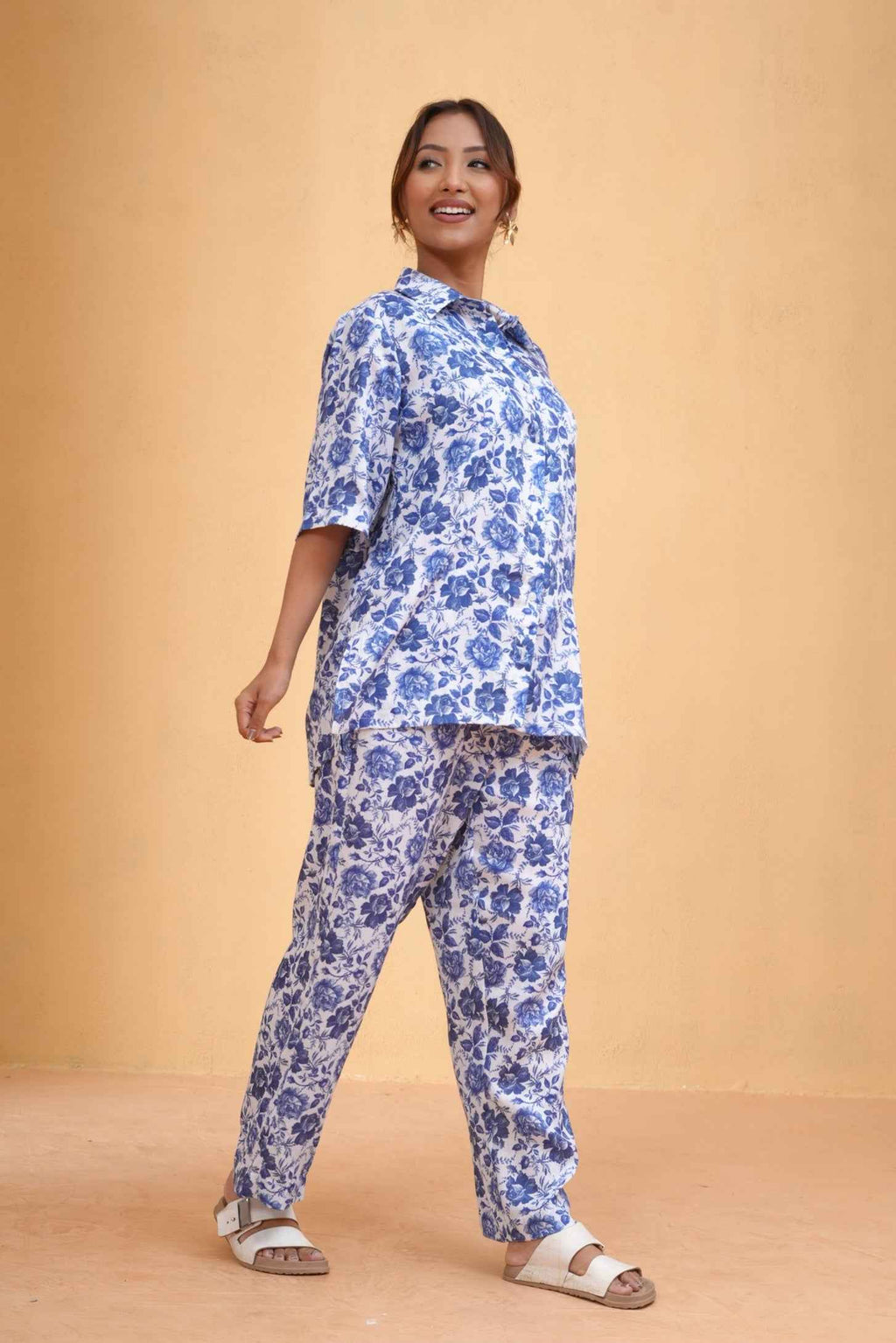 Blue Botanica Co-ord Set