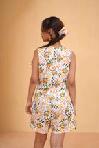 Citrus Bloom Top & Shorts set