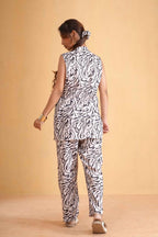 Zebra Zen Co-ord Set