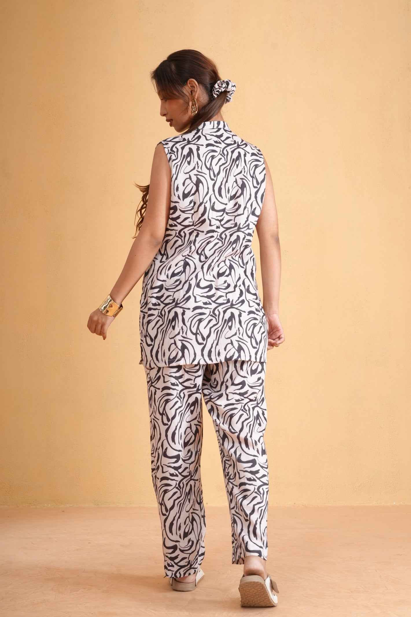 Zebra Zen Co-ord Set