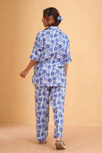 Blue Botanica Co-ord Set