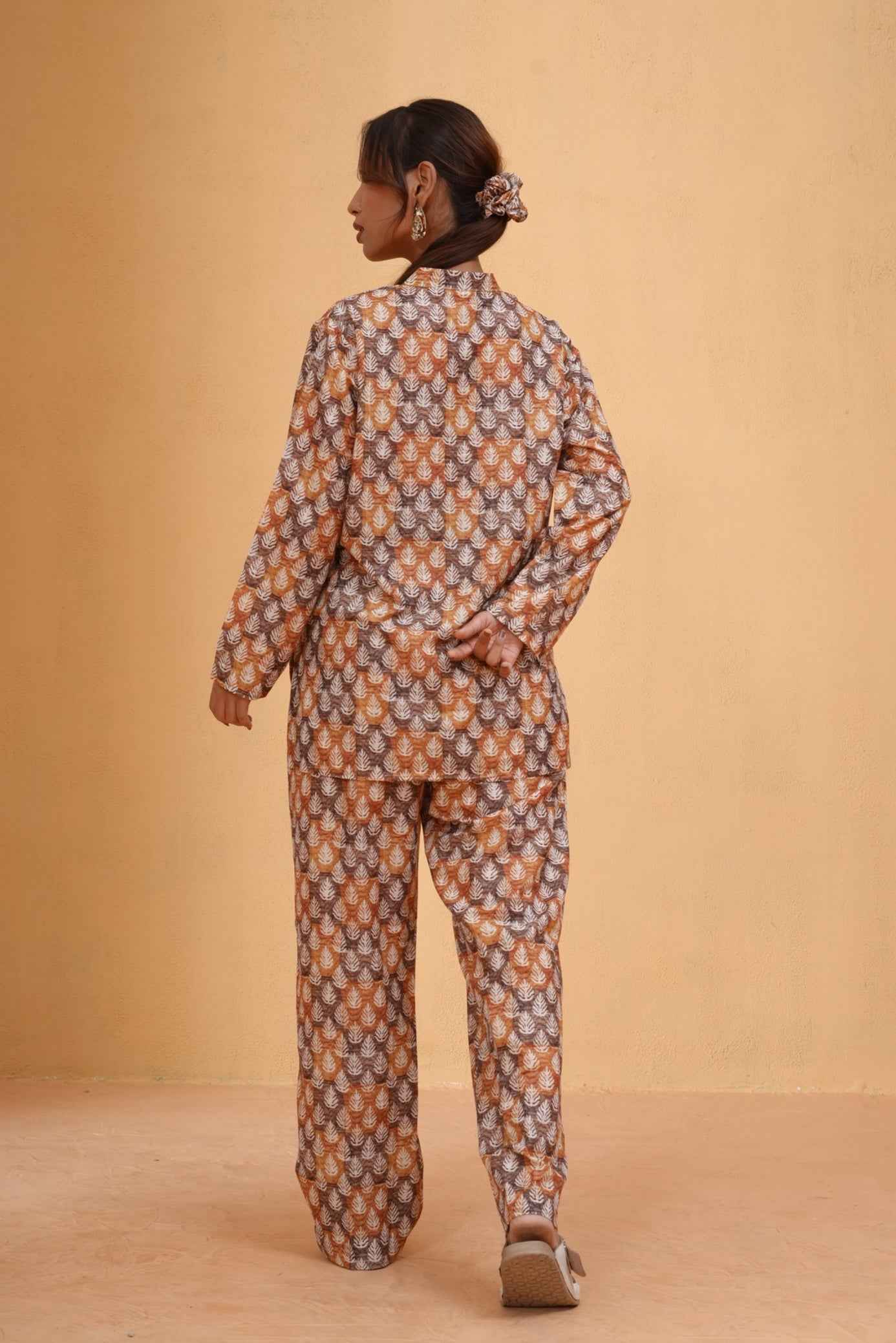 Golden Leaf Co-ord Set