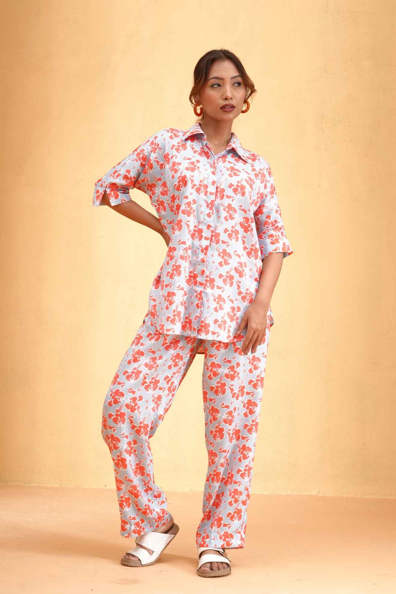 Hibiscus Haze Co-ord Set