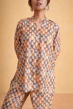 Golden Leaf Co-ord Set