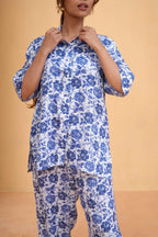 Blue Botanica Co-ord Set