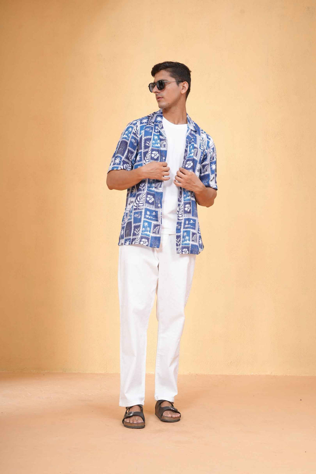 Blue Mosaic Co-ord Set