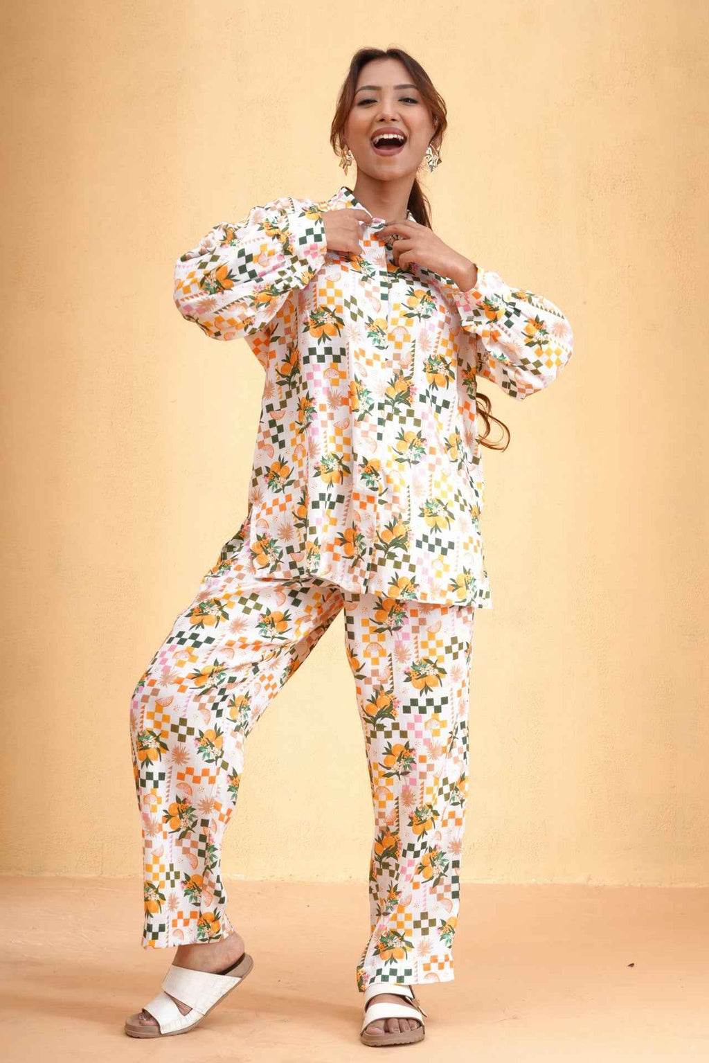 Citrus Bloom Co-ord Set