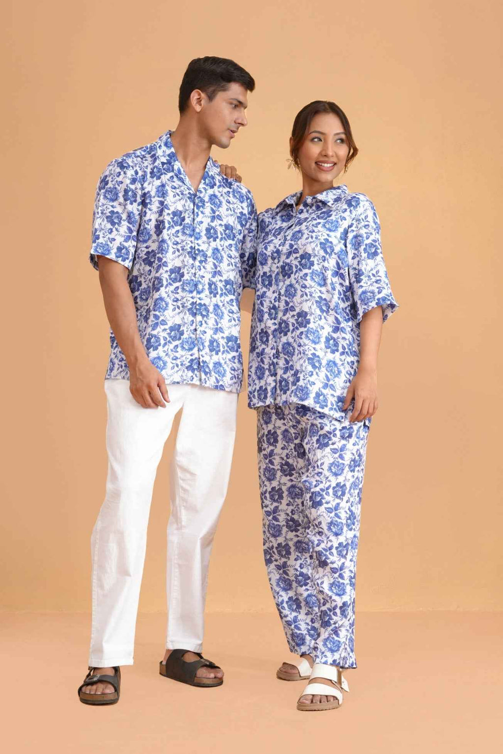 Blue Botanica Co-ord Set