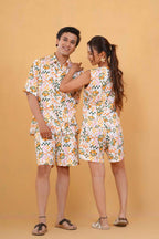 Citrus Bloom Shorts Co-ord Set