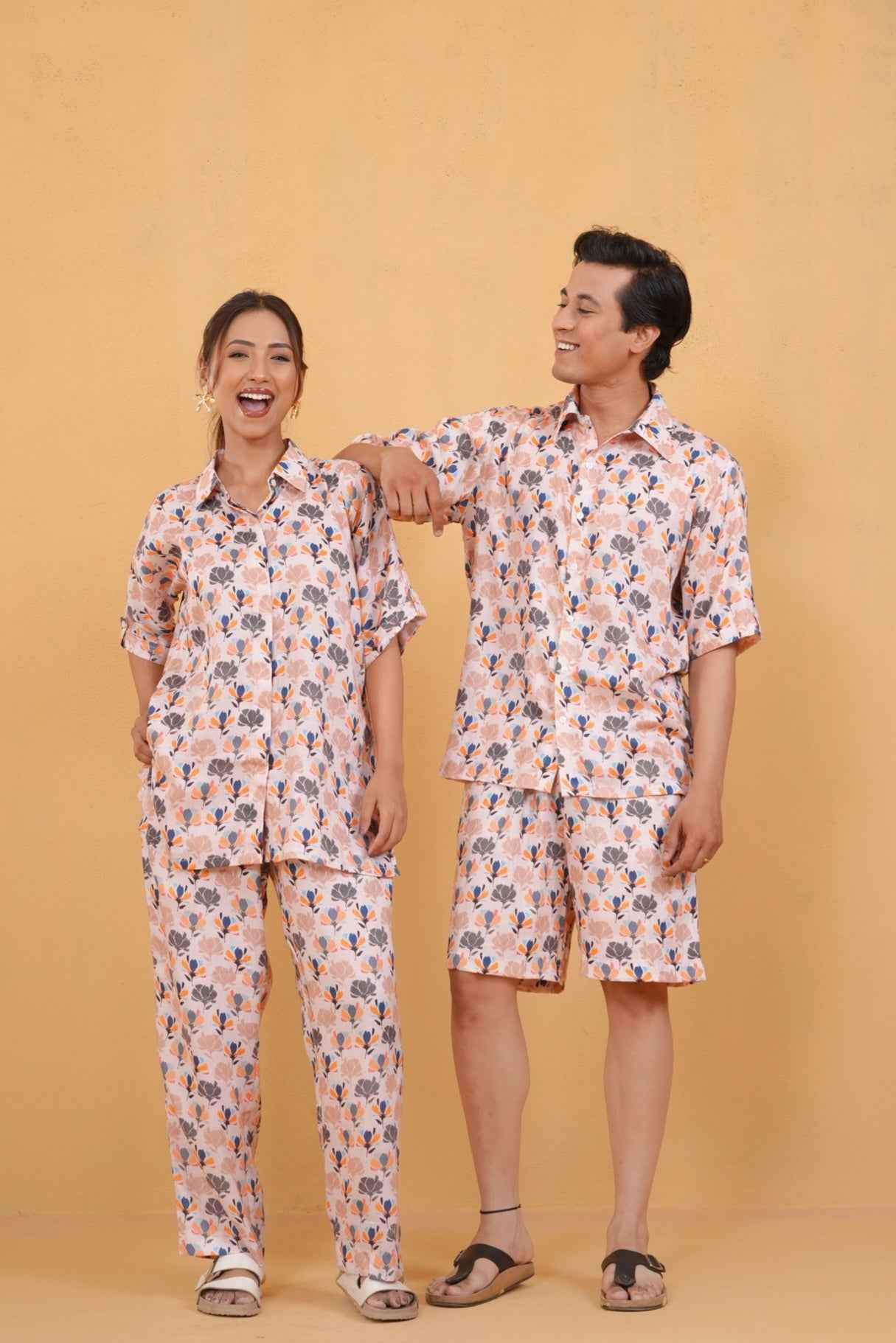 Striped Botanica Co-ord Set