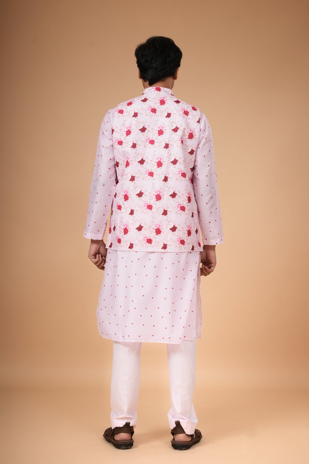 Gulotsav Jacket  and Kurta Set