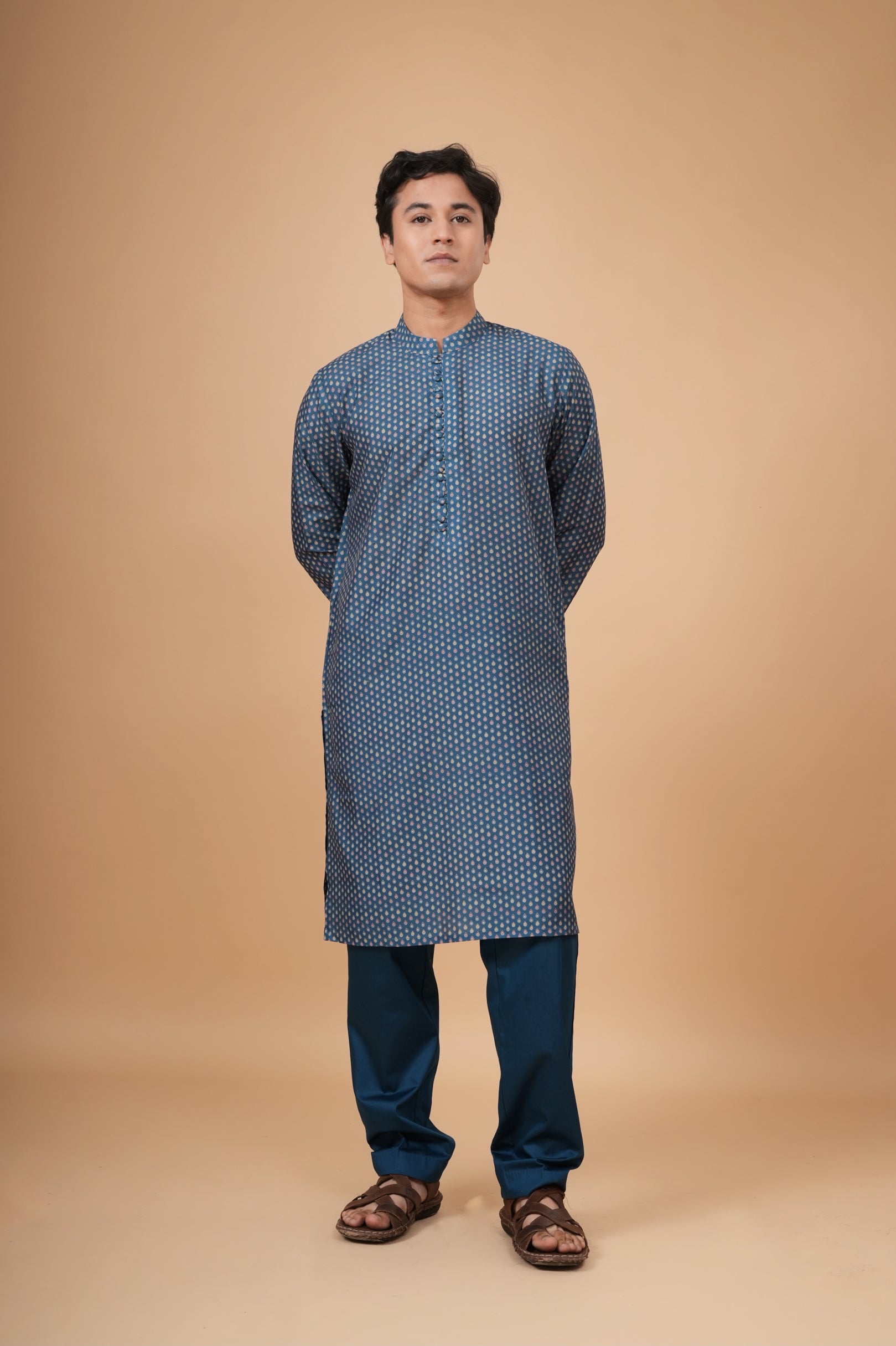 Saanjh Coat and Kurta Set