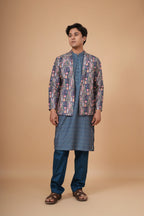 Saanjh Coat and Kurta Set