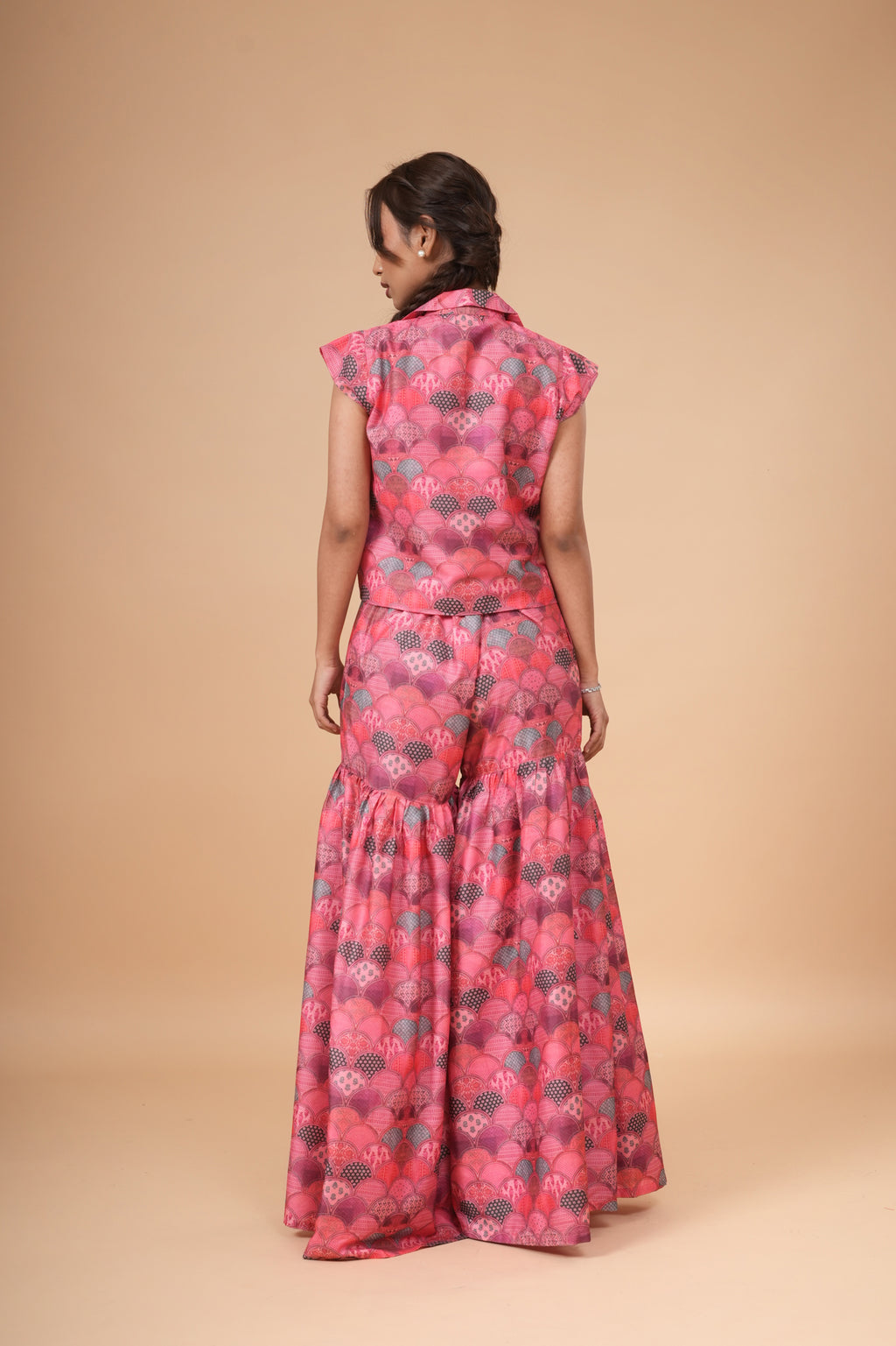 Pankhudi Jacket And Sharara set