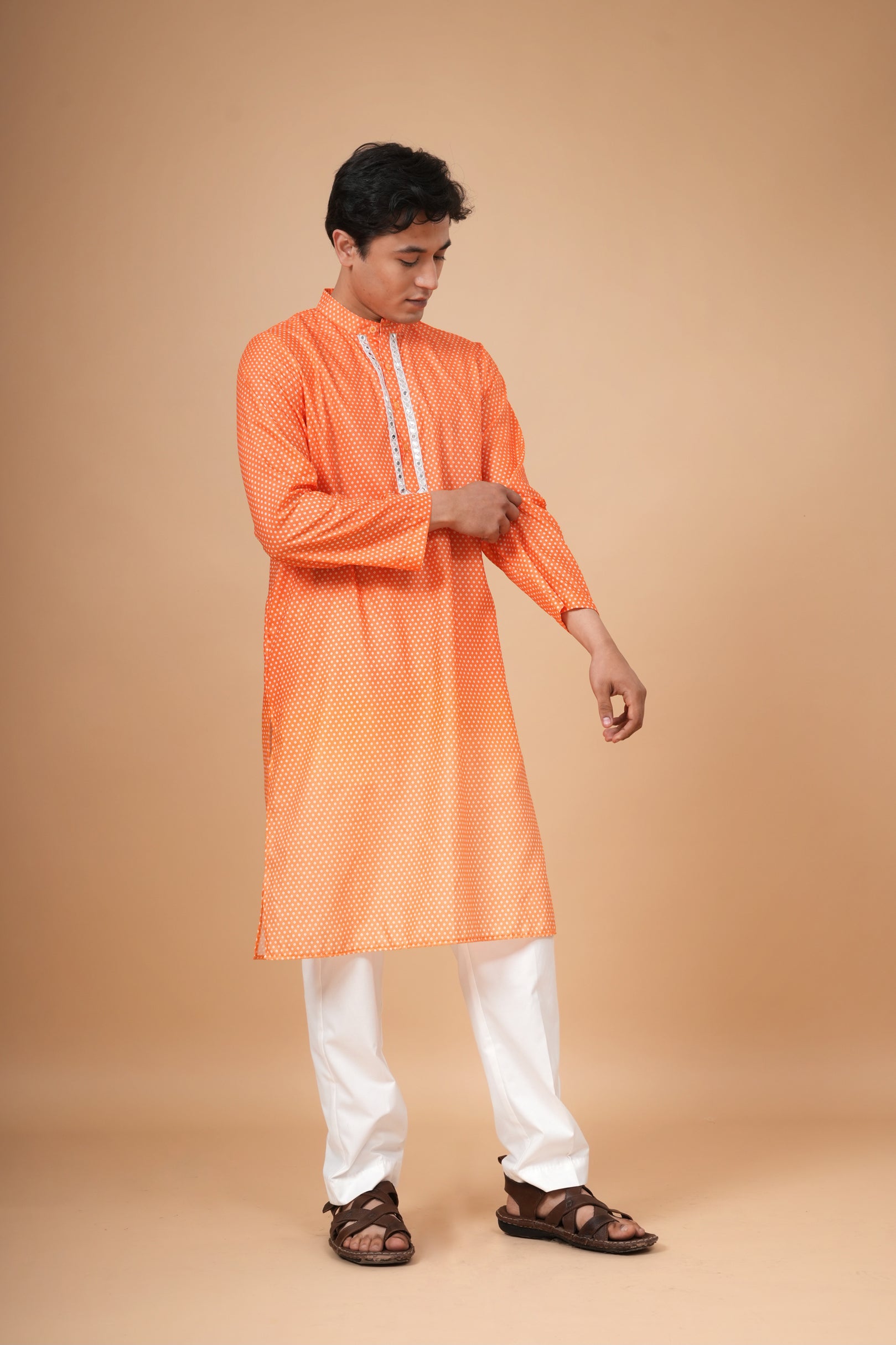 Kesari Kurta Set