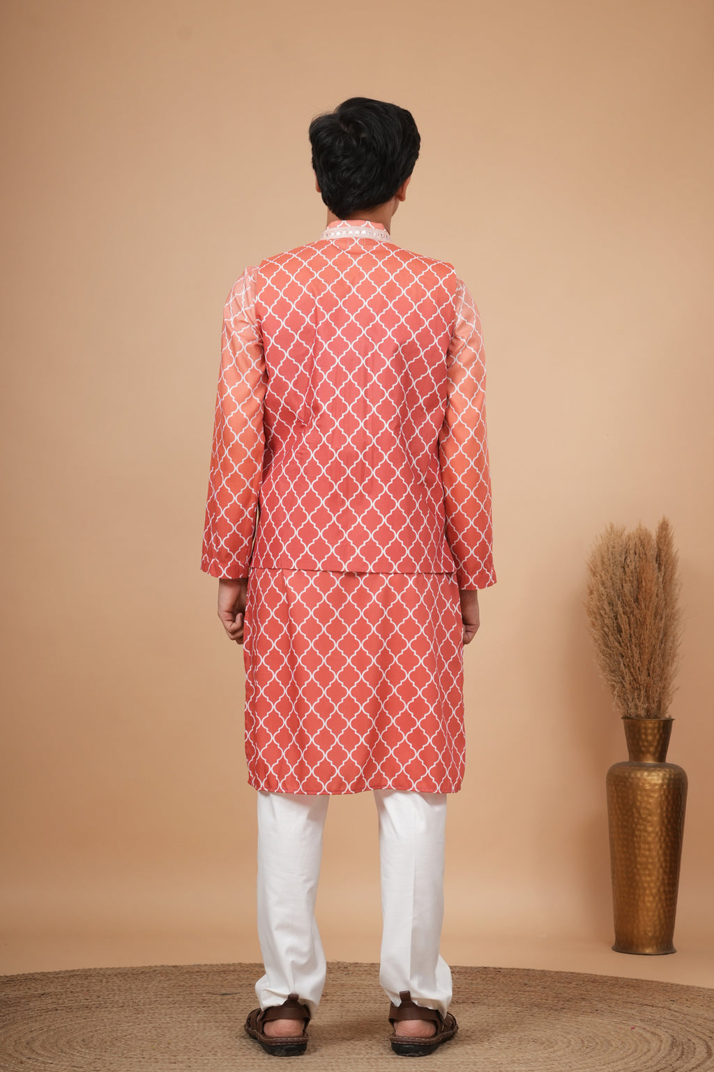 Darbaar Leela Jacket and Kurta Set
