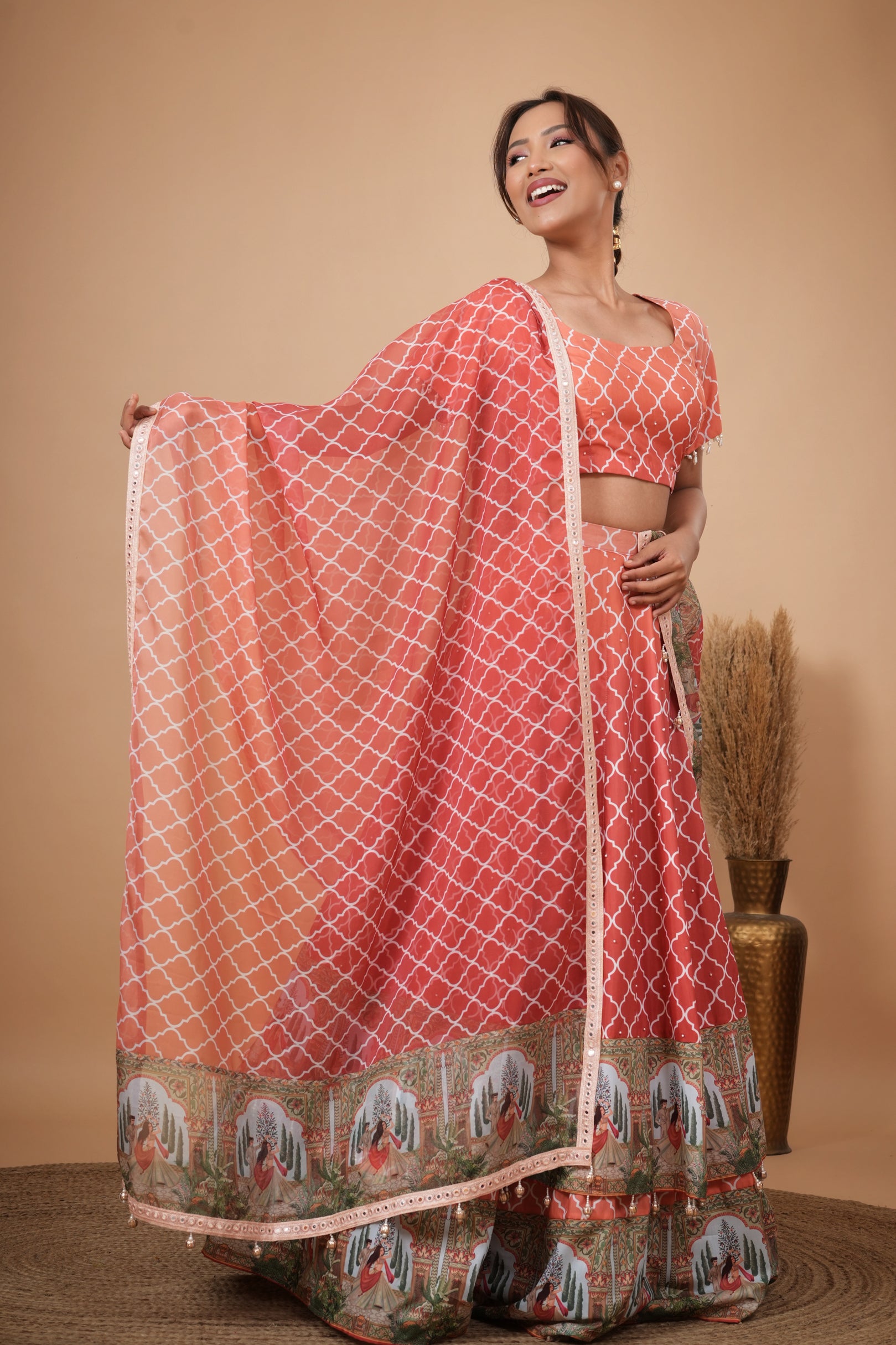 Darbaar Leela Lehenga Set