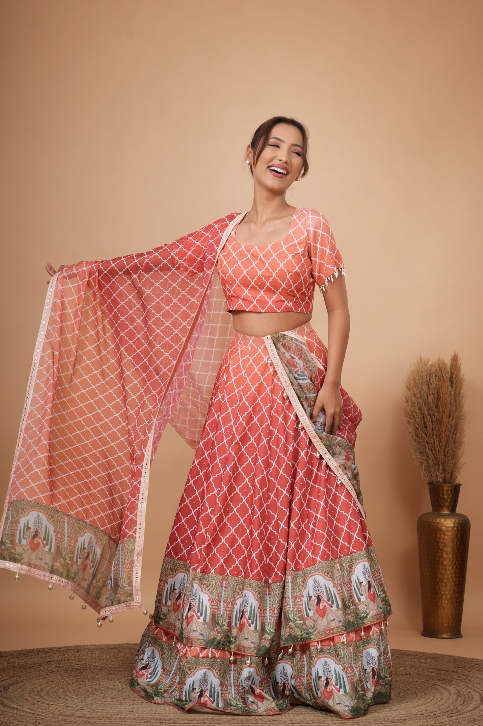 Darbaar Leela Lehenga Set