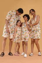 Citrus Bloom Shorts Co-ord Set