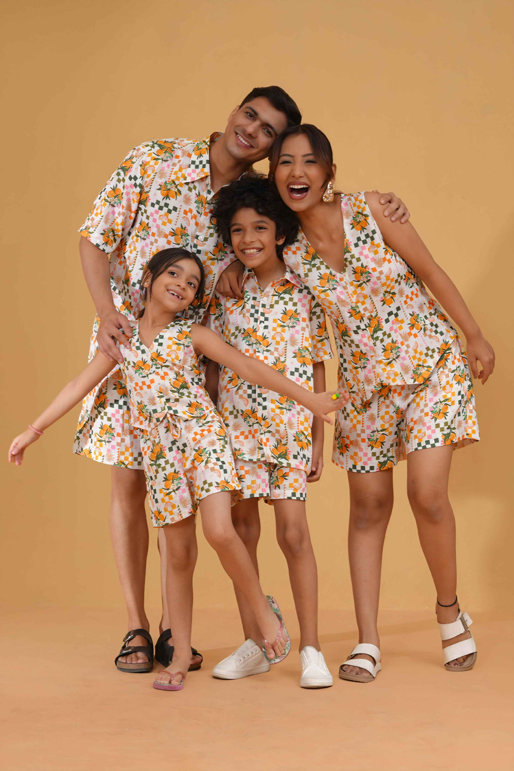 Citrus Bloom Shorts Co-ord Set