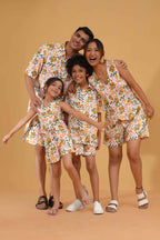Citrus Bloom Shorts Co-ord Set