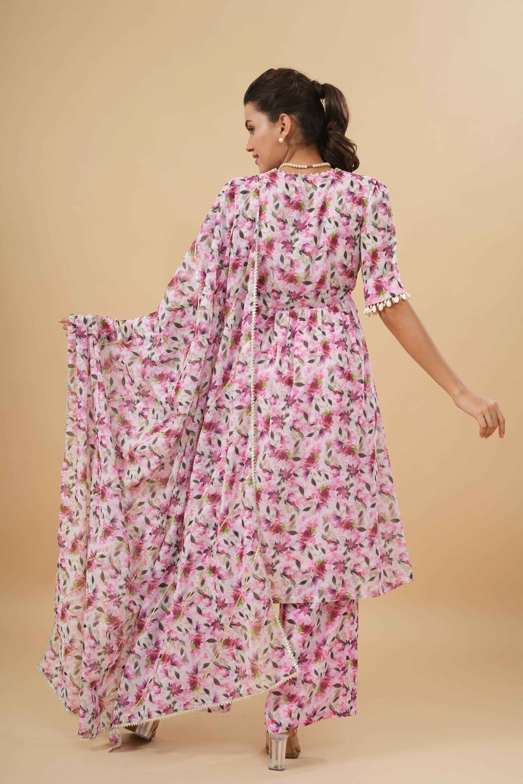 Ruhani Front Open Kurta Set