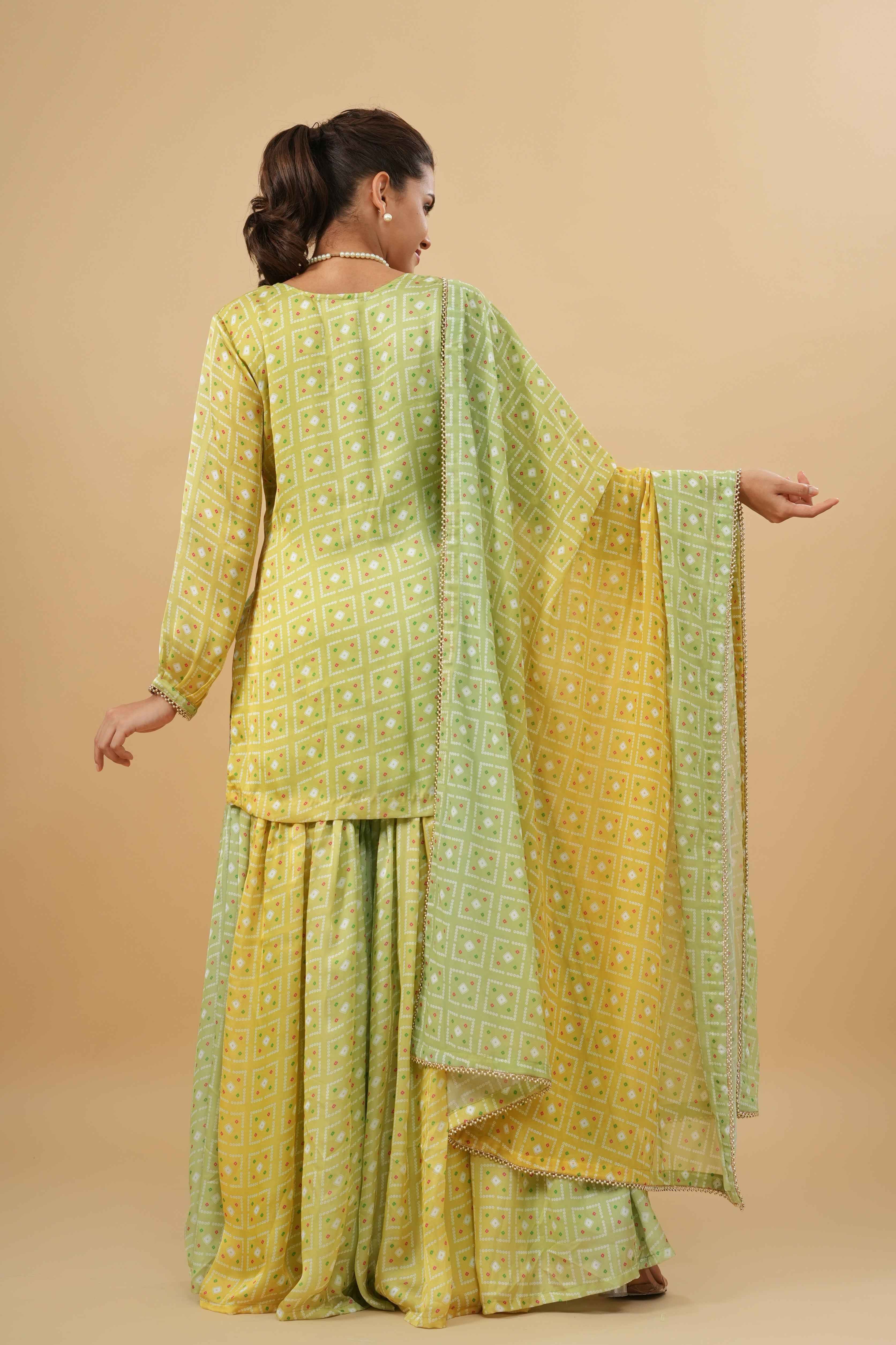 Sitara sharara set