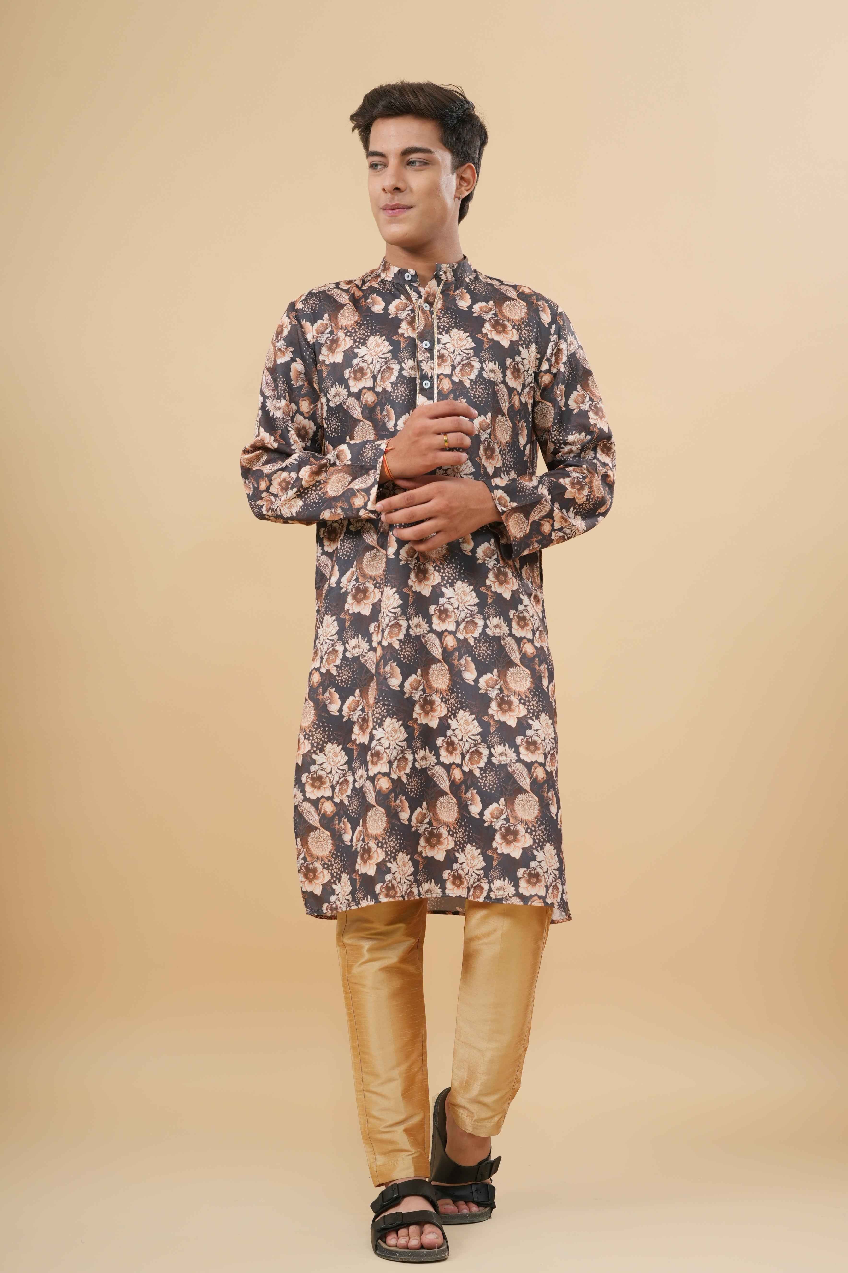 Sunheri kurta