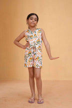 Citrus Bloom Top & Shorts set