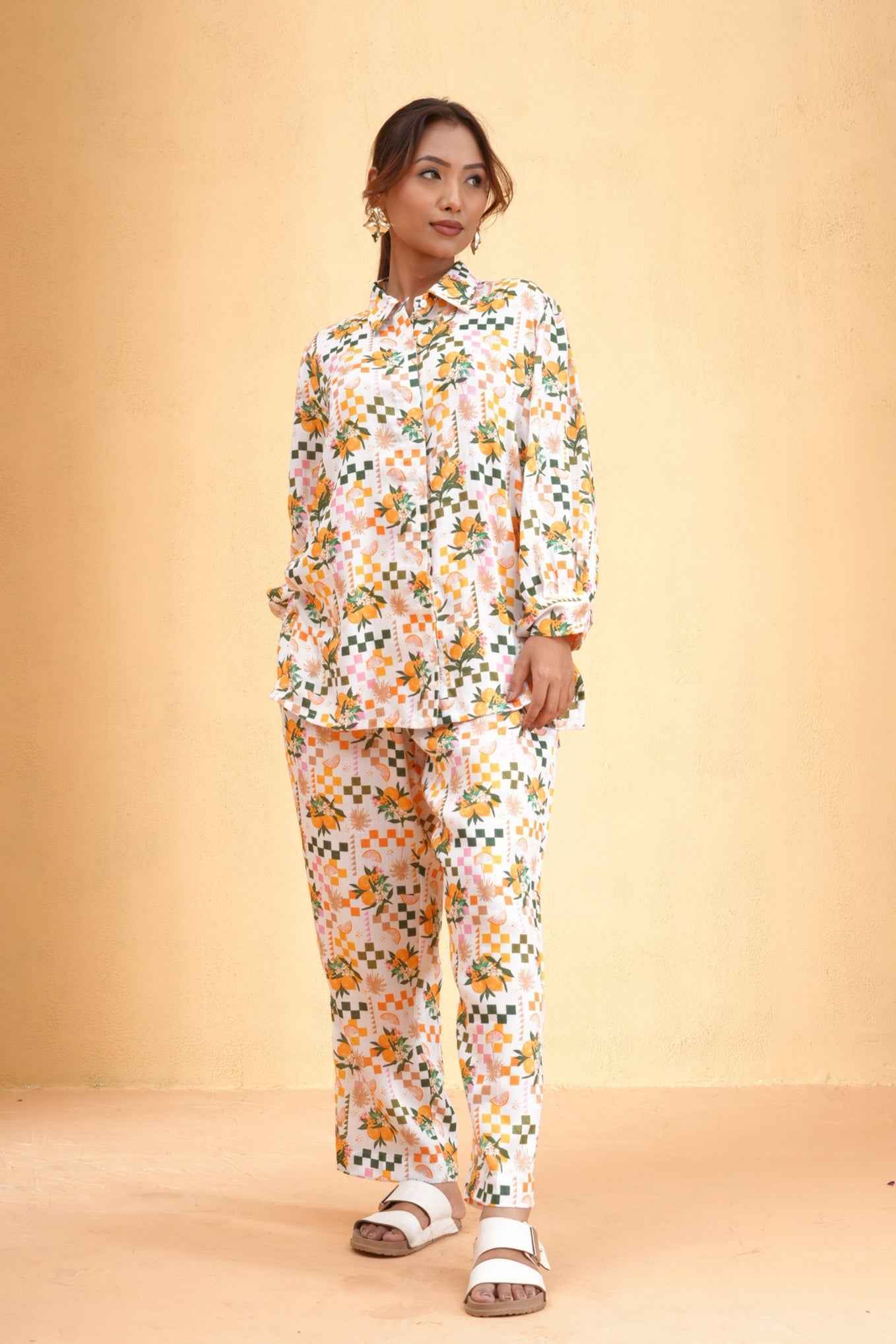 Citrus Bloom Co-ord Set