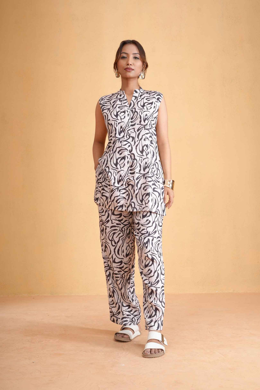 Zebra Zen Co-ord Set