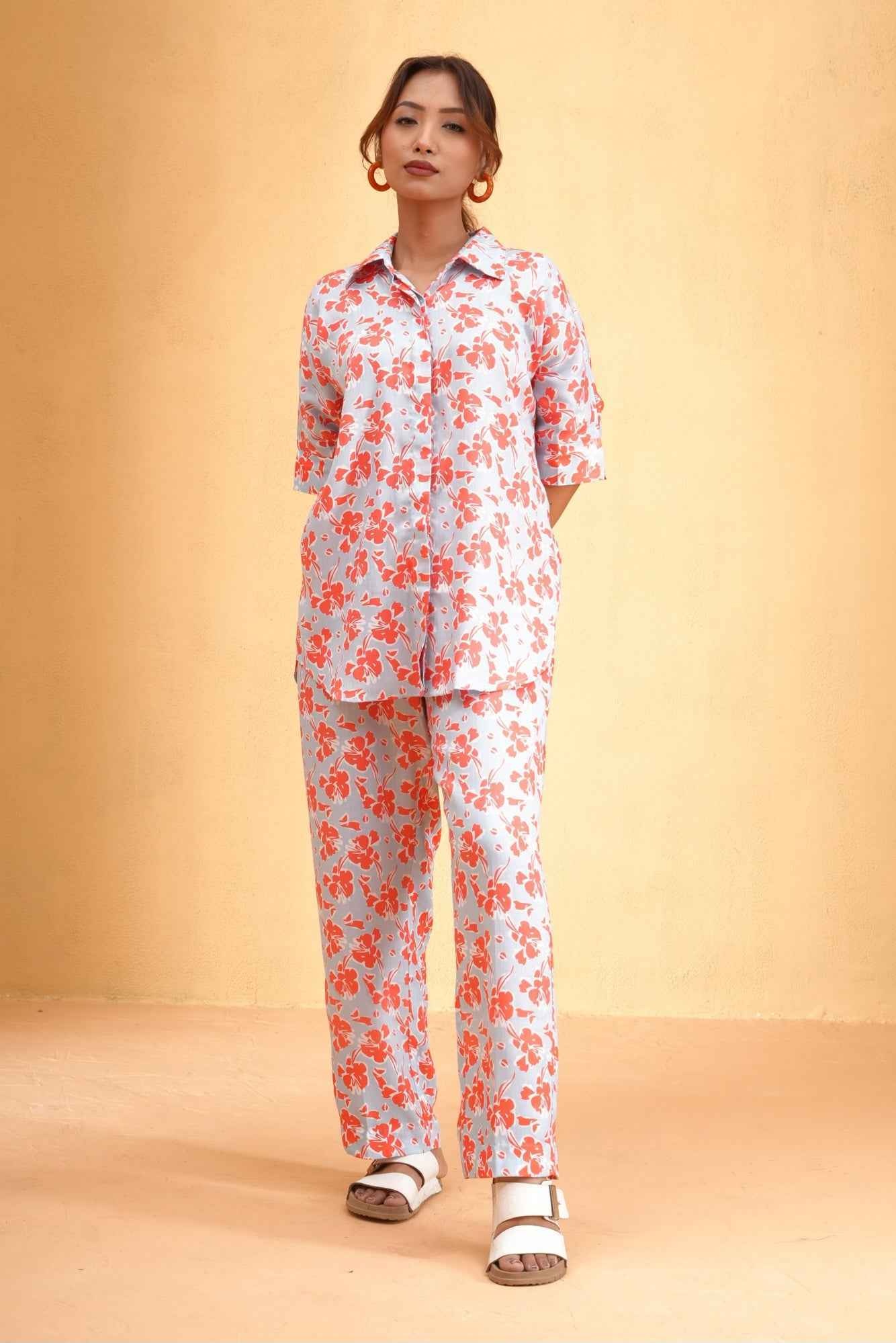 Hibiscus Haze Co-ord Set