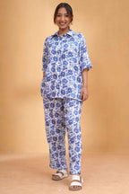 Blue Botanica Co-ord Set