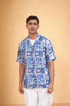 Blue Mosaic Shirt